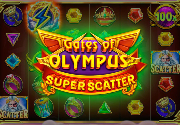 Игровой автомат Gates Of Olympus Super Scatter в Ауф казино
